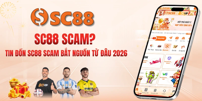 SC88 Scam? Tin Đồn SC88 Scam Bắt Nguồn Từ Đâu 2026